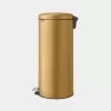 Waste container Brabantia 238765 Round Steel Gold Diameter 29.3 cm Depth 380 mm Height 679 mm