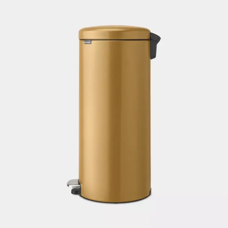 Waste container Brabantia 238765 Round Steel Gold Diameter 29.3 cm Depth 380 mm Height 679 mm