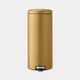Waste container Brabantia 238765 Round Steel Gold Diameter 29.3 cm Depth 380 mm Height 679 mm