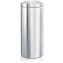 Trash can BRABANTIA Flame Guard Brilliant Steel 28 75 27 — pedal bin, 28 L, stainless steel, flame-retardant liner