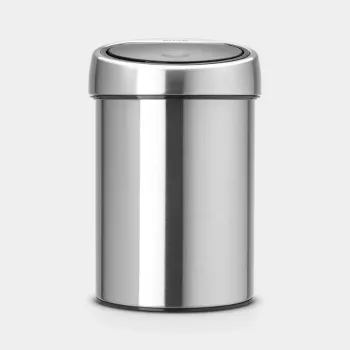 Trash bin BRABANTIA Touch Bin 3 L, matte steel, model 36 39 86