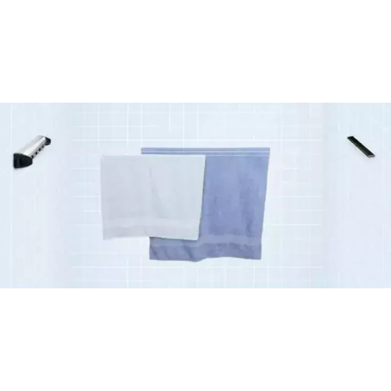 Wall-mountable rack Brabantia Pull-Out Drying Lines Set 2 pcs Stainless steel