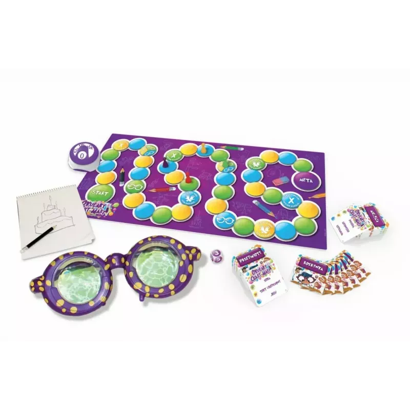 Goliath Spell‑Mary Glasses — board game accessory set, card-based party game component