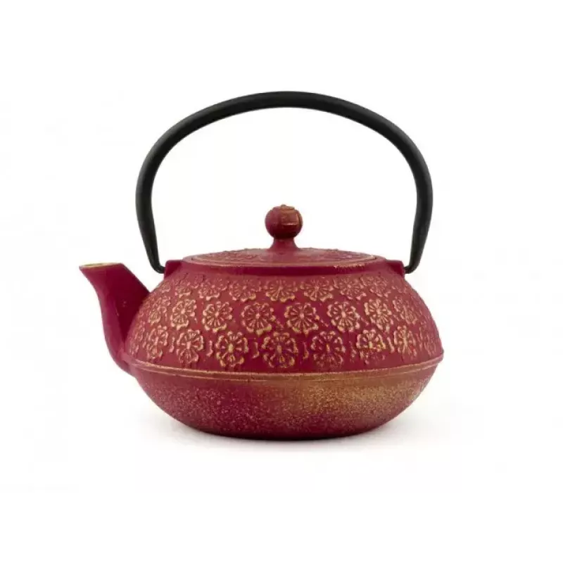 Single teapot Bredemeijer Shanghai 600 ml Gold Pink
