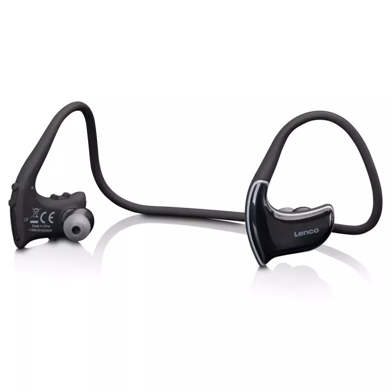 Headphones Lenco BTX-750BK Wireless In-ear Sports