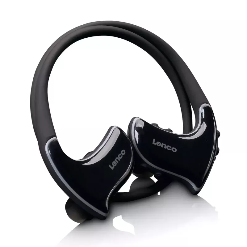 Headphones Lenco BTX-750BK Wireless In-ear Sports