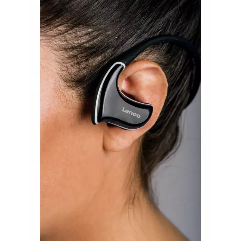 Headphones Lenco BTX-750BK Wireless In-ear Sports