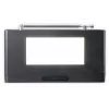 Clock radio Lenco CR540BK — FM alarm clock, 1.2 inch LED display, dimmable night light, USB charging, stereo speakers