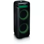 Portable speaker Lenco PA-210BK — black, battery-powered, compact PA unit