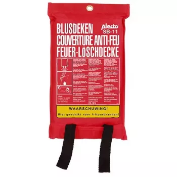 Fire blanket Alecto SB-11 100 x 100 cm Glass fibre