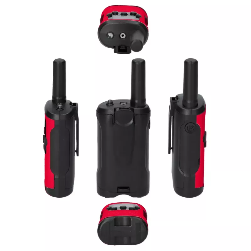 Alecto FR115RD Two-Way Radio 8 Channels 446 MHz Black Red