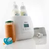 Bottle warmer Alecto BW700TWIN — twin 3-in-1 electric bottle warmer, 512 W, 230 V, white