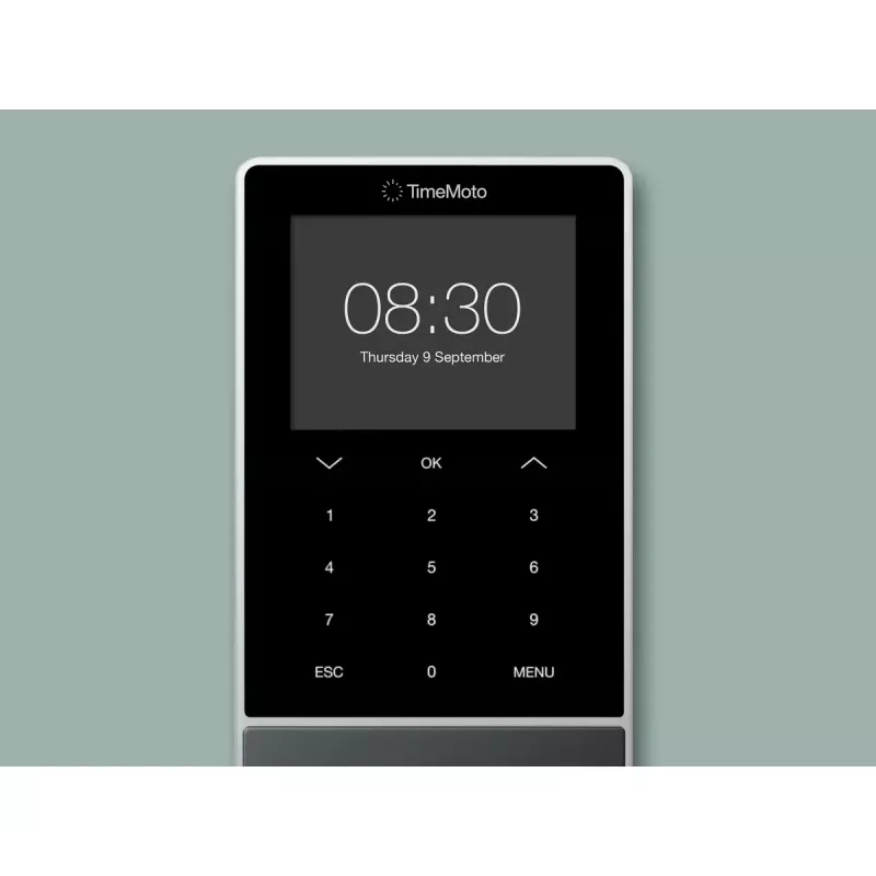 Safescan TM—818 MC Black Chip token Fingerprint Password Proximity card