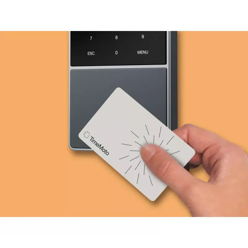 Safescan TM—818 MC Black Chip token Fingerprint Password Proximity card