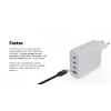Xtorm 140W GaN² Ultra Wall Charger Indoor AC Universal 3 USB Type-C Fast Charging