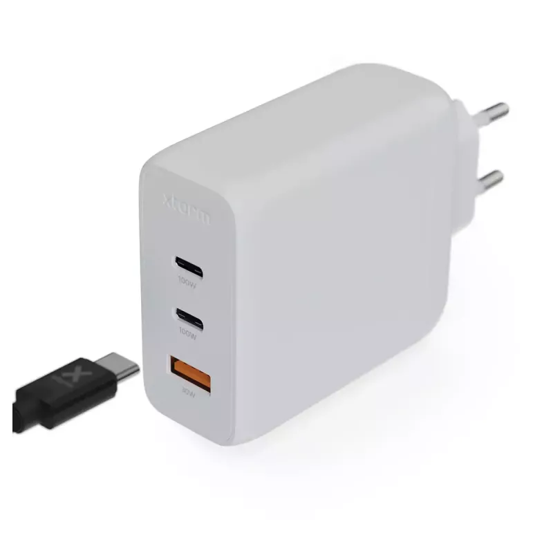 Indoor Charger Xtorm 100W GaN² Ultra Wall Charger Fast Charging 2 USB-C