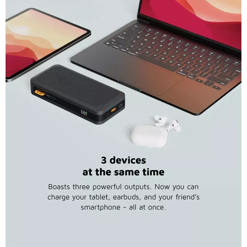 Xtorm 67W Fuel Series Powerbank 27000mAh - Midnight Black