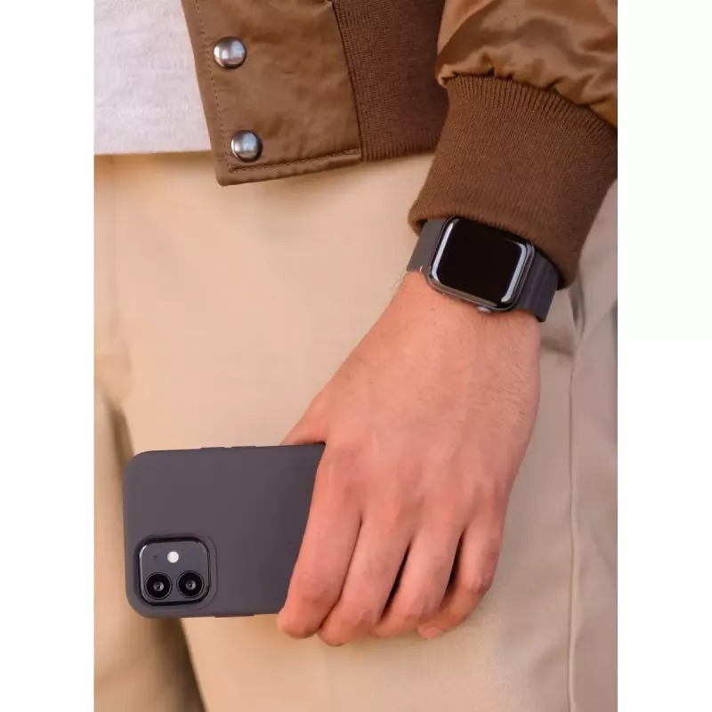 Band Decoded D21AWS44TS3SCL Charcoal Silicone Smart Wearable Accessories