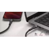 USB-C to Lightning Cable LINQ byELEMENTS 2m Mfi Certified Black
