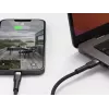 USB-C to Lightning Cable LINQ byELEMENTS 2m Mfi Certified Black