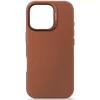 Cover Decoded Leather Case iPhone 16 Pro 6.3 inch Brown
