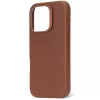 Cover Decoded Leather Case iPhone 16 Pro 6.3 inch Brown