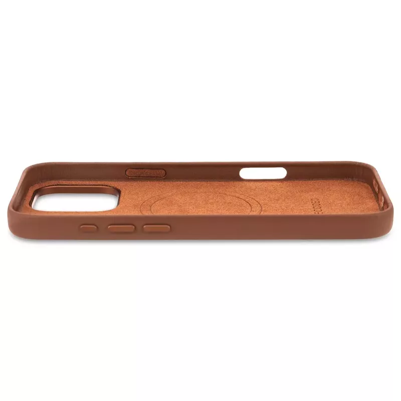 Decoded Leather Case Cover for iPhone 16 Pro Max 17.5 cm Brown