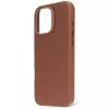 Decoded Leather Case Cover for iPhone 16 Pro Max 17.5 cm Brown