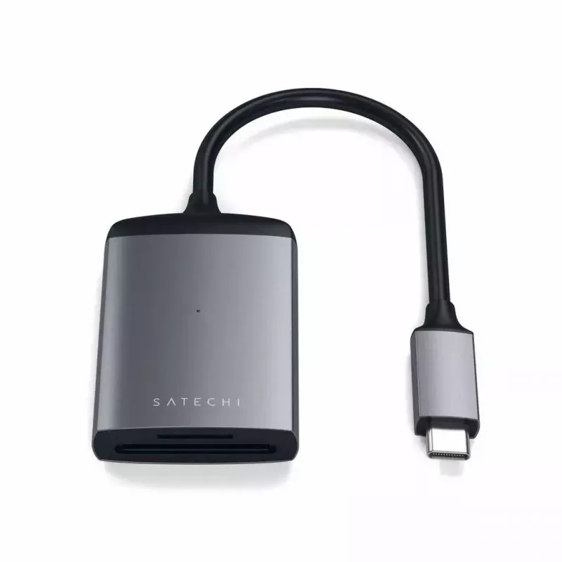 Card reader Satechi ST-TCU3CRM USB 2.0 Type-C — SD, MicroSD, Grey, internal, 312 Mbit/s