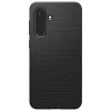 Protective phone case Spigen Liquid Air for Samsung Galaxy A36 5G, matte black