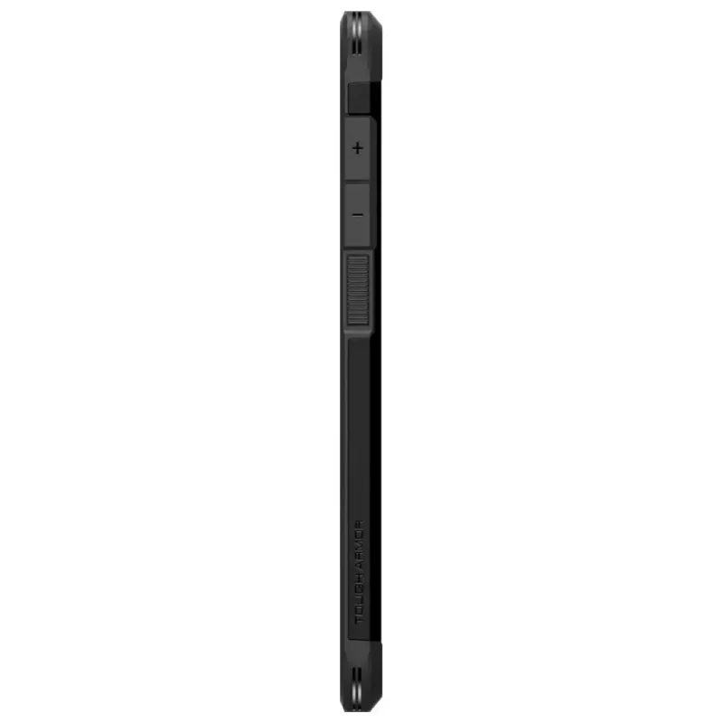 Spigen Tough Armor case for Samsung Galaxy A56 5G — black, dual-layer protective cover