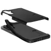 Spigen Tough Armor case for Samsung Galaxy A56 5G — black, dual-layer protective cover