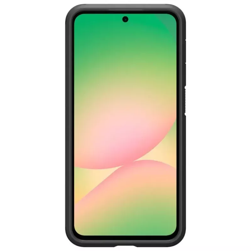Spigen Tough Armor case for Samsung Galaxy A56 5G — black, dual-layer protective cover