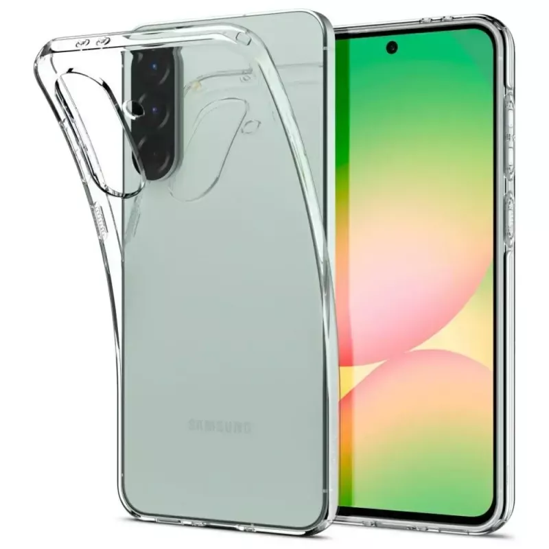 Protective case Spigen for Samsung Galaxy A56 5G — Crystal Clear, slim transparent cover