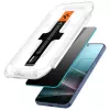 Tempered Privacy Glass Screen Protector Spigen Glas.TR EZ FIT HD for Samsung Galaxy S24/S25 — 2 pcs