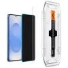 Tempered Privacy Glass Screen Protector Spigen Glas.TR EZ FIT HD for Samsung Galaxy S24/S25 — 2 pcs