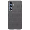 Protective phone case Spigen Liquid Air for Galaxy S25 — Marble Grey, slim, shock-absorbing