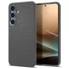 Protective phone case Spigen Liquid Air for Galaxy S25 — Marble Grey, slim, shock-absorbing