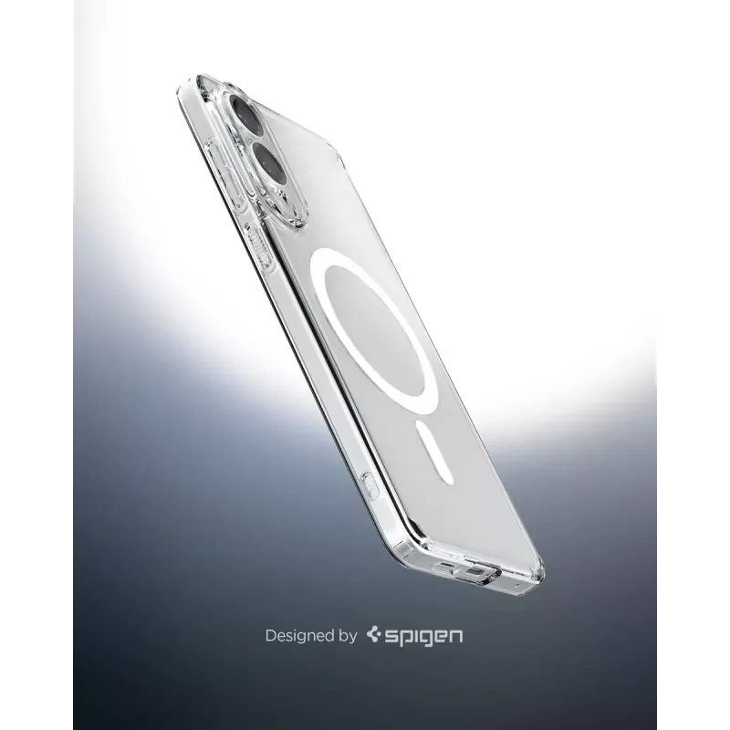 Cover Spigen Galaxy S25 Edge Clear White Transparent 6.7 inch