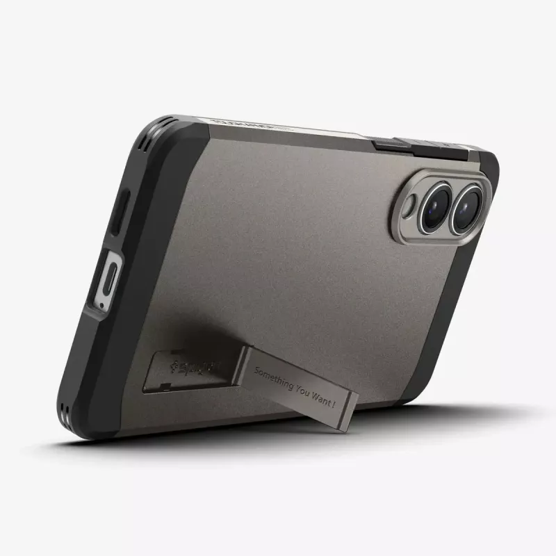 Cover Spigen Galaxy S25 Edge Tough Armor AI MagFit Gunmetal