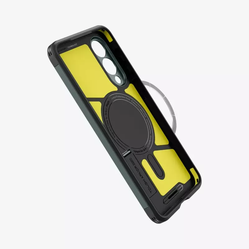 Cover Spigen Galaxy S25 Edge Tough Armor AI Abyss Green