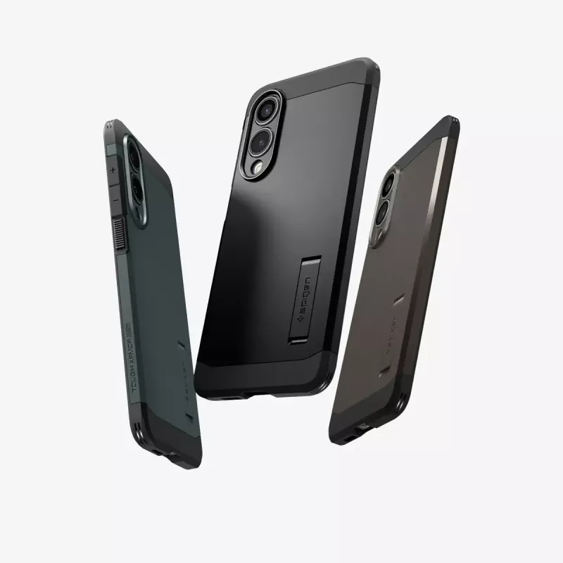 Cover Spigen Galaxy S25 Edge Tough Armor AI Abyss Green