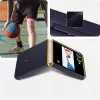 Protective phone case Spigen Nano Pop Mag for Samsung Galaxy Z Flip 7 — Blueberry Navy, MagSafe compatible