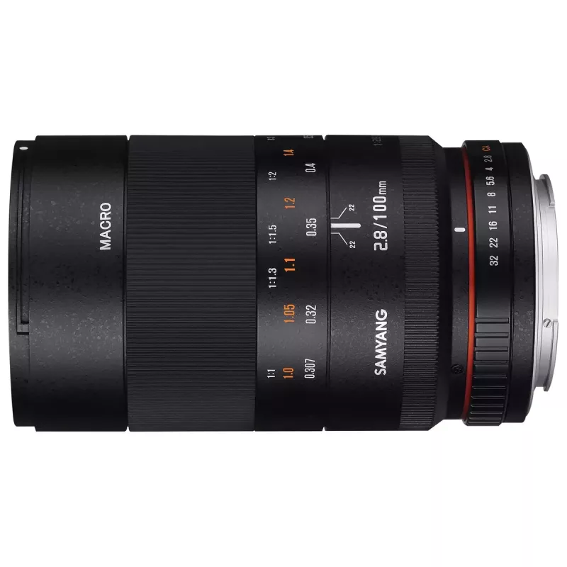 Macro telephoto lens Samyang 100mm F2.8 ED UMC Macro