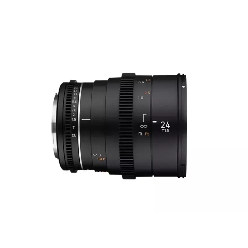Cinema lens Samyang VDSLR 24mm T1.5 MK2 MILC Black