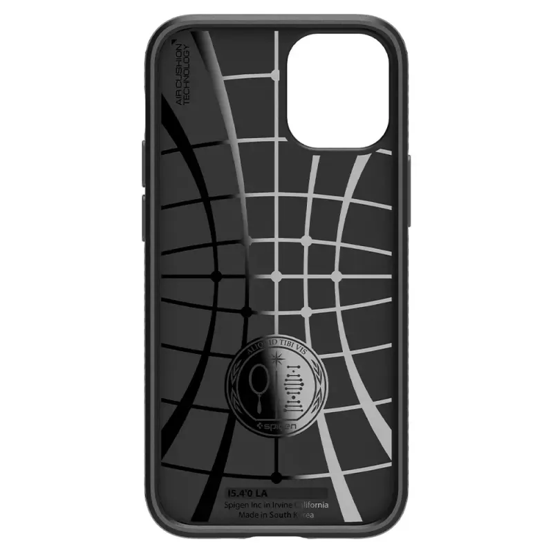 Cover Spigen Liquid Air iPhone 12 12 Pro Black