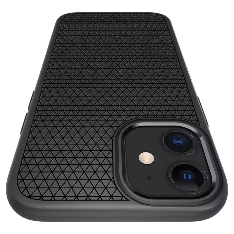 Cover Spigen Liquid Air iPhone 12 12 Pro Black