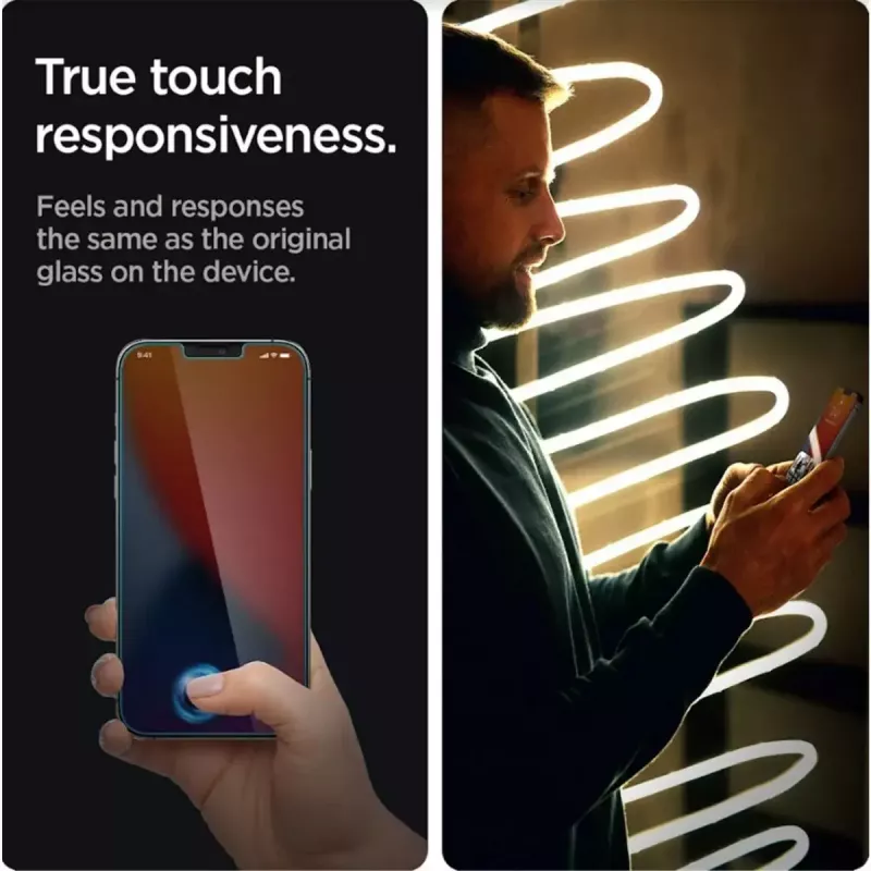 Screen Protector Spigen AGL03391 for Apple iPhone 13/13 Pro Tempered Glass