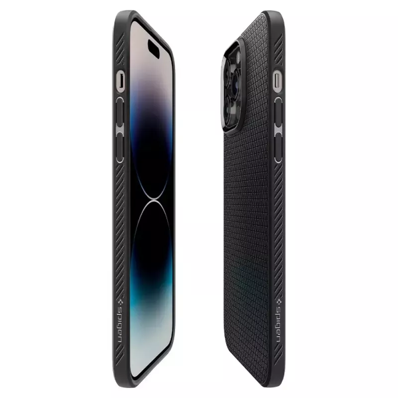 Cover Spigen Liquid Air iPhone 14 Pro Max 17 cm Black