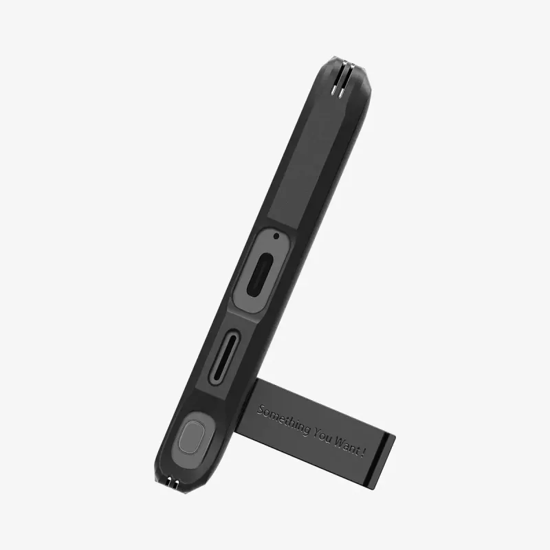 Spigen Tough Armor mobile phone case Black Galaxy S24 Ultra 17.3 cm